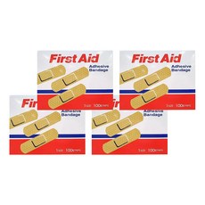 KYORIKI 共利絆創繃帶 半透明, 100片, 4盒