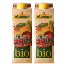 Pfanner Rosso綜合果汁, 1L, 2瓶