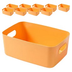 라이트 다용도 소품 보관함, 04 노란색, 10개