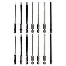 StanMan 六角柄磁性六角螺絲起子頭 100mm x 7件組, 2套