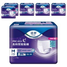 TENA 添寧 PROskin 長時間敢動褲, M, 10片, 6包