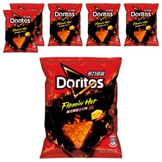 Doritos 多力多滋 玉米片 美式辣起士, 40g, 6包