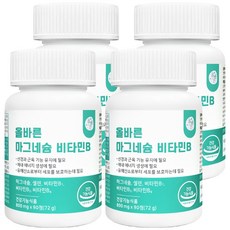 鎂維他命B錠, 90顆, 4罐