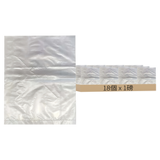 PP塑膠袋 1磅, 30 x 40cm(12" x 16") x 0.035, 1入, 18個