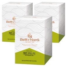 베티나르디 레몬그라스 티 20티백, 1g, 20개입, 3개