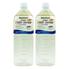 그린스위트 슈가카페시럽, 1.5L, 2개