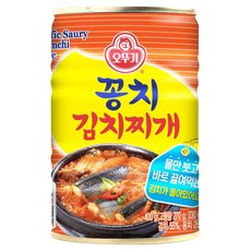 오뚜기 꽁치 김치찌개 통조림, 1개, 400g