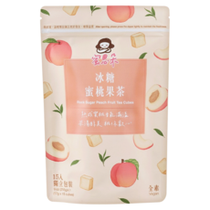 蜜思朵 NEW 冰糖蜜桃果茶, 15顆, 17g, 1袋