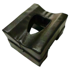 JM 杰奇 多功能眼部趴枕 高密度泡棉 合成皮, 黑色