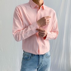제이에이치스타일 남성용 베이직 옥스포드 긴팔 셔츠 JMROK024