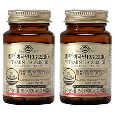 솔가 비타민D3 2200, 50정, 2개
