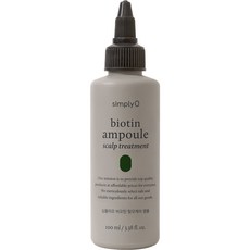 simplyO 生物素活絡頭髮護髮安瓶, 1個, 100ml