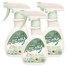 컴배트 진드기싹 스프레이, 290ml, 3개