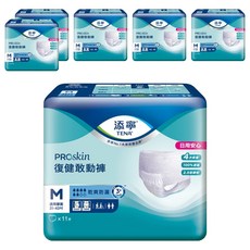 TENA 添寧 PROskin 復健敢動褲, M, 11片, 6包