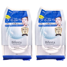 Bifesta 碧菲絲特 毛孔即淨型 保濕卸粧棉 Set 46張 大尺寸柔軟棉片, 2包
