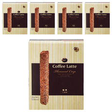 口福不淺 咖啡千層棒 120g 自然烘焙 無添加色素香料防腐劑, 5盒