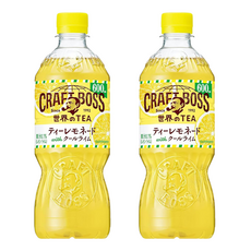 SunTORY 三得利 BOSS 檸檬紅茶, 600ml, 2瓶