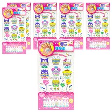 三麗鷗珠寶紋身貼紙, 隨機出貨, 6個