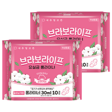 Natural Cotton 女款Bravo Life失禁長型護墊成人尿布 30ml 薄翼型, 10片, 2包