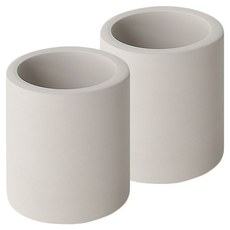 珪藻土牙刷座 中(6.1 x 6cm), 清水灰, 2個