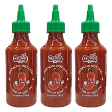 MR.CHOI'S 是拉差辣椒醬, 3個, 250g