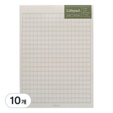 PAPERIAN 니어앤디어 A5筆記本, 60張, 稿紙米色, 10個