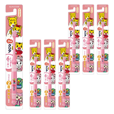 SUNSTAR 三詩達 Do 巧虎牙刷 6個月以上兒童適用, 顏色隨機, 1入, 7支