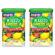 바스로망 입욕제 농축 레몬, 600g, 2개