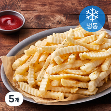 맥케인 크링클컷 (냉동), 2kg, 5개