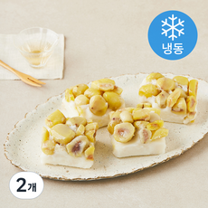 통밤우유설기 (냉동), 100g, 2개, 7개입