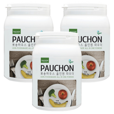 뽀숑하우스 올인원 파우더, 1kg, 3개