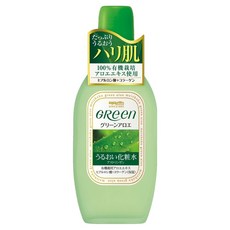 MEISHOKU 明色 GREEN保濕化妝水 蘆薈玻尿酸膠原蛋白 鎖水保濕 舒緩肌膚, 170ml, 1瓶