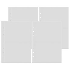 Recoz 2格橫式6孔活頁補充內頁 A5 10張, 4個