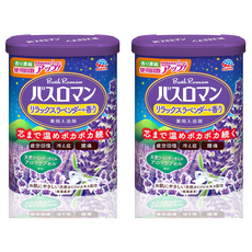 바스로망 아로마 입욕제 릴렉스 라벤더 향, 600g, 2개