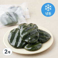 떡집소년 제주 해풍 쑥개떡 (냉동), 50g, 2개, 8개입