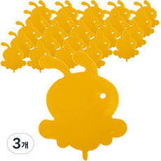 소비르 화단 가든 인섹트트립 벌레 끈끈이 24 꿀벌 16호, 3개, 25개입