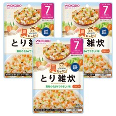 WAKODO 和光堂 雞肉粥, 7個月以上寶寶適用, 80g, 3包