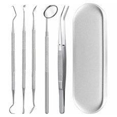 蕉蕉購物 牙齒清潔護理套裝 5件組, 1組