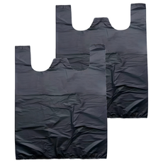 원이네 손잡이 비닐 봉투 블랙, 13L, 600개