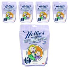 nellie's 寶寶蘇打洗衣粉, 5包, 726g