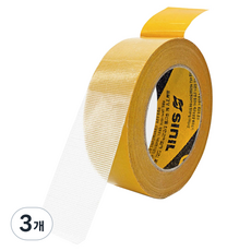 신일테이프 강력 양면테이프 메쉬타입 30mm x 20m, 투명, 3개