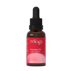 Trilogy 輕盈調和玫瑰果油 冷卻壓榨工藝 適合外油內乾肌膚 維持油水平衡 5種種子油塗層膜 防止水分蒸發 不黏膩不厚重, 30ml, 1瓶