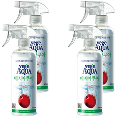 베지아쿠아 과일&야채 세정제, 475ml, 4개