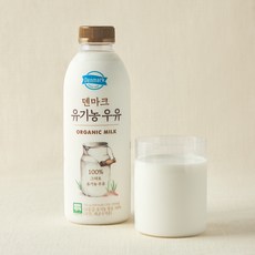 덴마크 유기가공식품 인증 유기농우유, 1개, 750ml