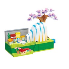 KEEPPLEY 奇妙積木 哆啦A夢 格列佛隧道積木玩具, 益智拼裝積木, 1入