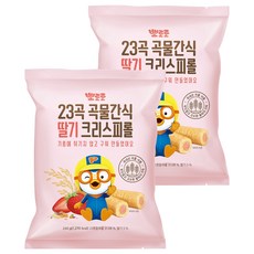 뽀로로 크리스피롤, 딸기맛, 240g, 2개