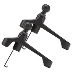 메이튼 차량 송풍구 범용 마운트 거치대, 2개, 블랙