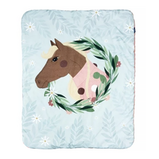 La Millou 暖膚毯, 可愛小馬 淺藍色