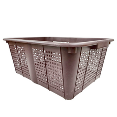 KEYWAY 聯府 得力特大深型籃 LU243-1 43L, 咖啡色, 1個