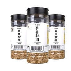 炒芝麻粒, 80g, 3個